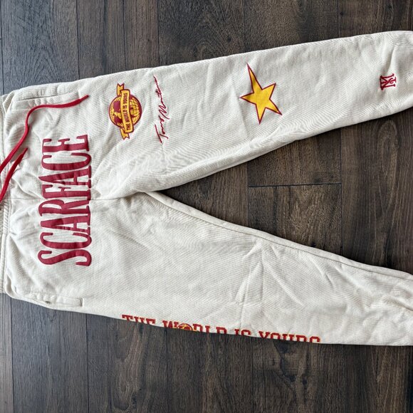 SCARFACE X SHOE PALACE PULLOVER HOODIE & SWEATPANTS SET XL HOODIE XL PANTS - Picture 15 of 16